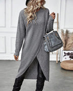 Tavira | Women’s Asymmetrical Long Sleeve Tunic Sweater