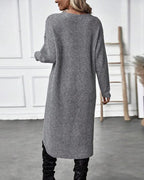 Tavira | Women’s Asymmetrical Long Sleeve Tunic Sweater