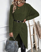 Tavira | Women’s Asymmetrical Long Sleeve Tunic Sweater
