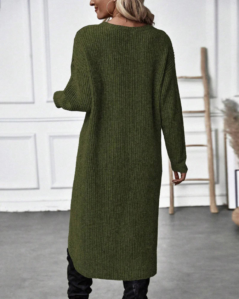 Tavira | Women’s Asymmetrical Long Sleeve Tunic Sweater