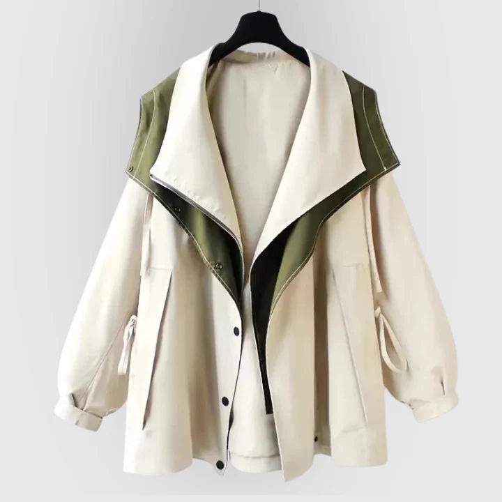 Arya | Women’s Oversized Hooded Windbreaker Jacket