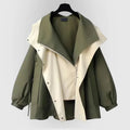 Arya | Women’s Oversized Hooded Windbreaker Jacket
