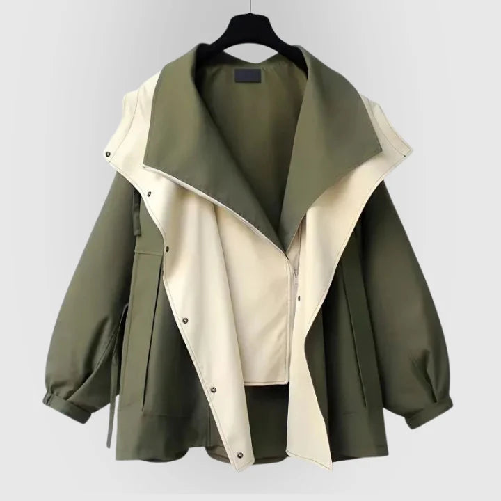 Arya | Women’s Oversized Hooded Windbreaker Jacket