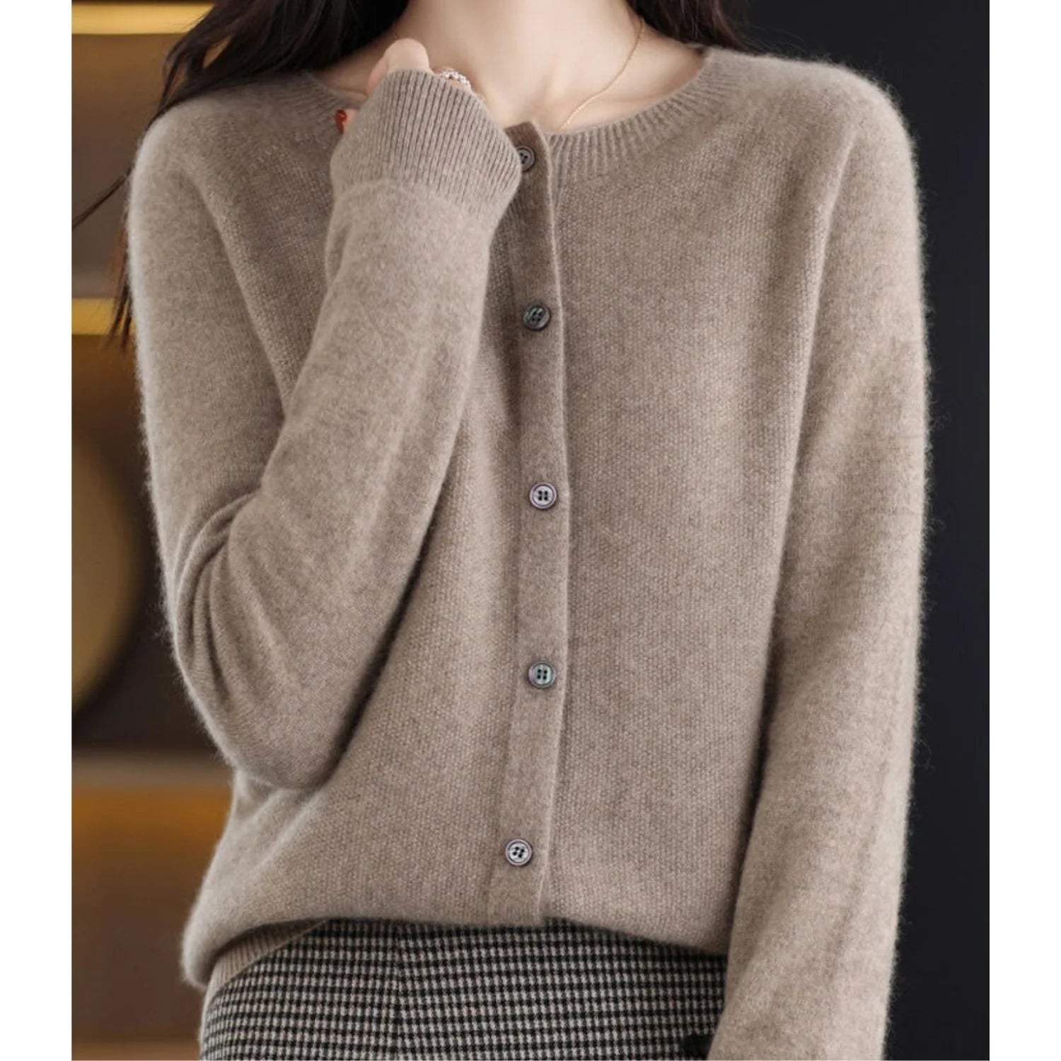 Coralyn | Women’s Button Front Long Sleeve Cardigan