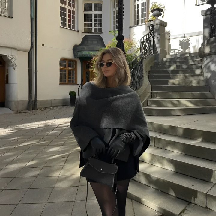 Casual wool coat for women ideal for chilly days