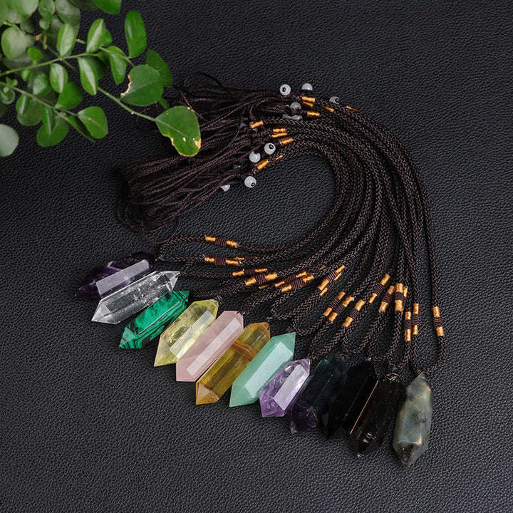 Bright natural light highlighting the translucent facets of the gemstone