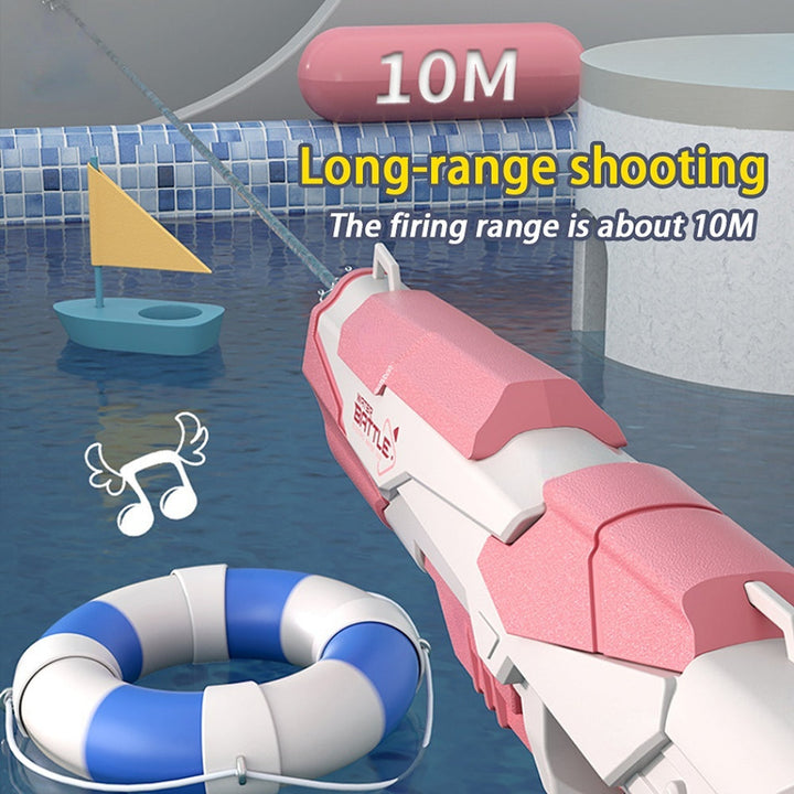 Durable electric water gun for kids and adults outdoor play
