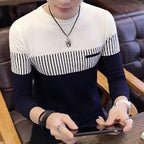 Langston | Men’s Striped Crew Neck Sweater