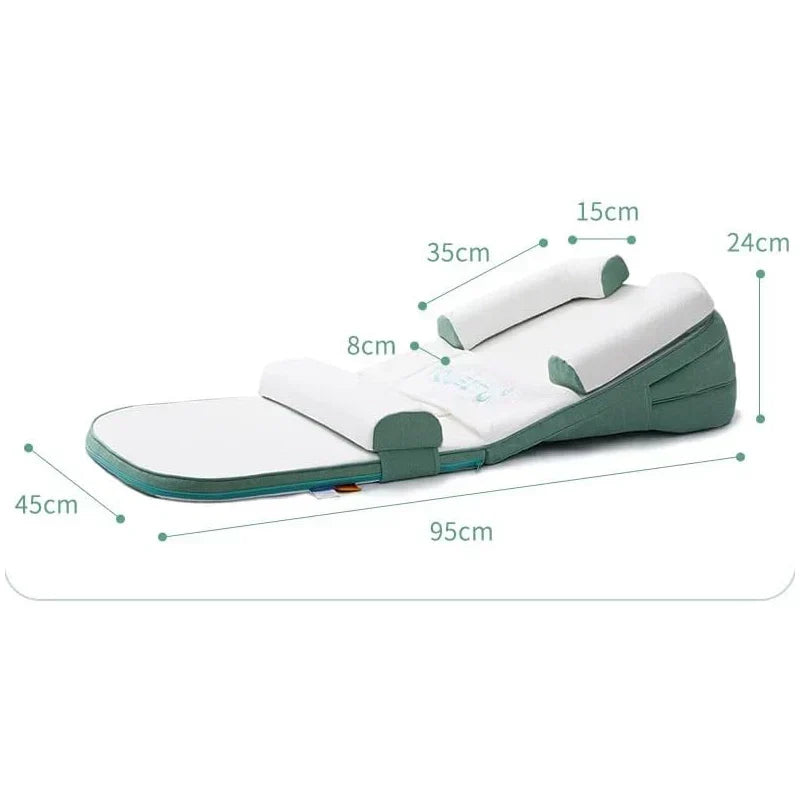 Essential baby gear anti-reflux wedge pillow for comfortable sleep