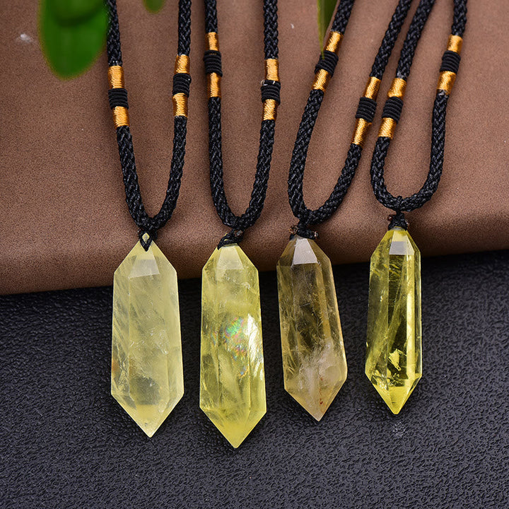 Textured natural gemstone pendant showcasing deep earthy tones