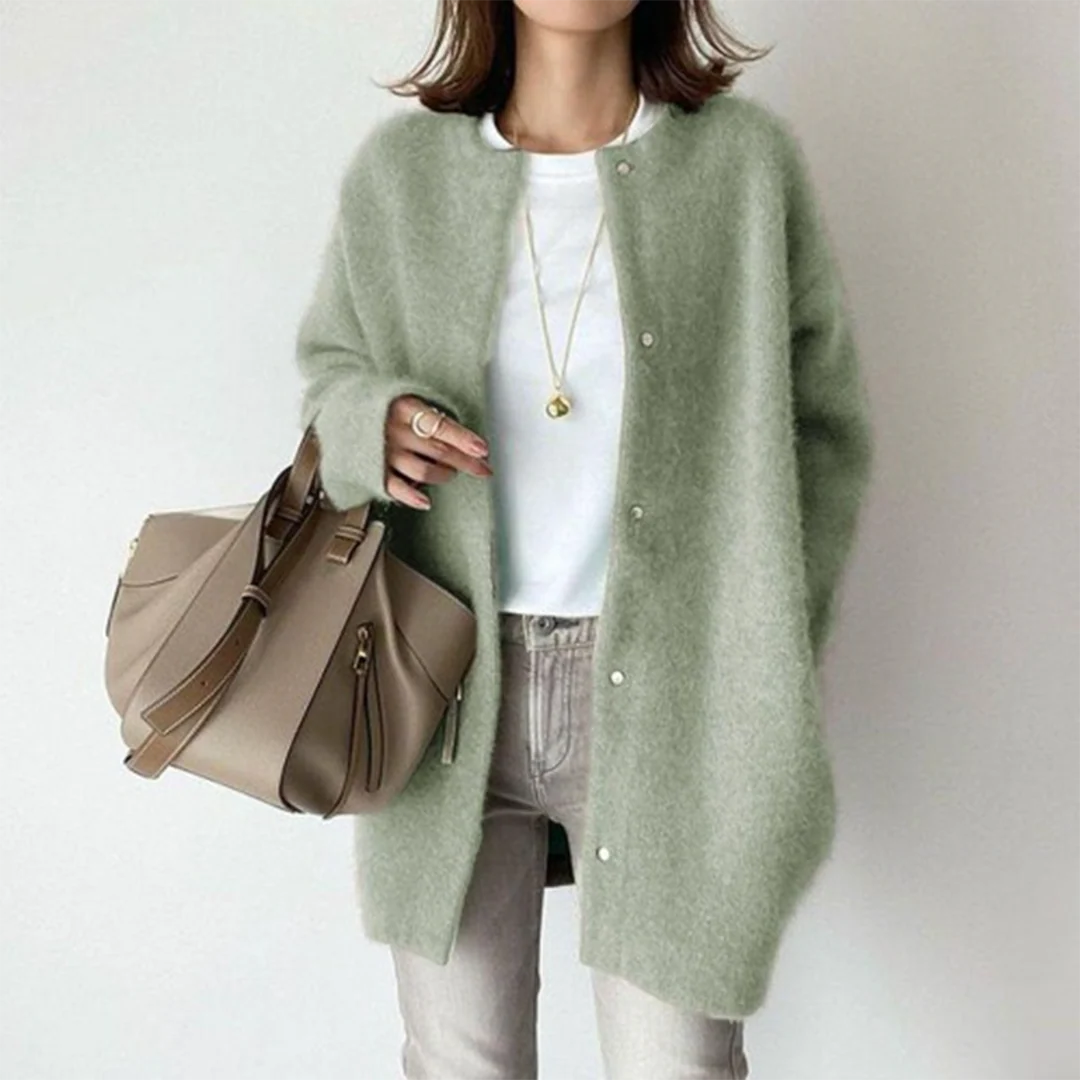 Aureliah | Women’s Soft Long Sleeve Open Front Cardigan