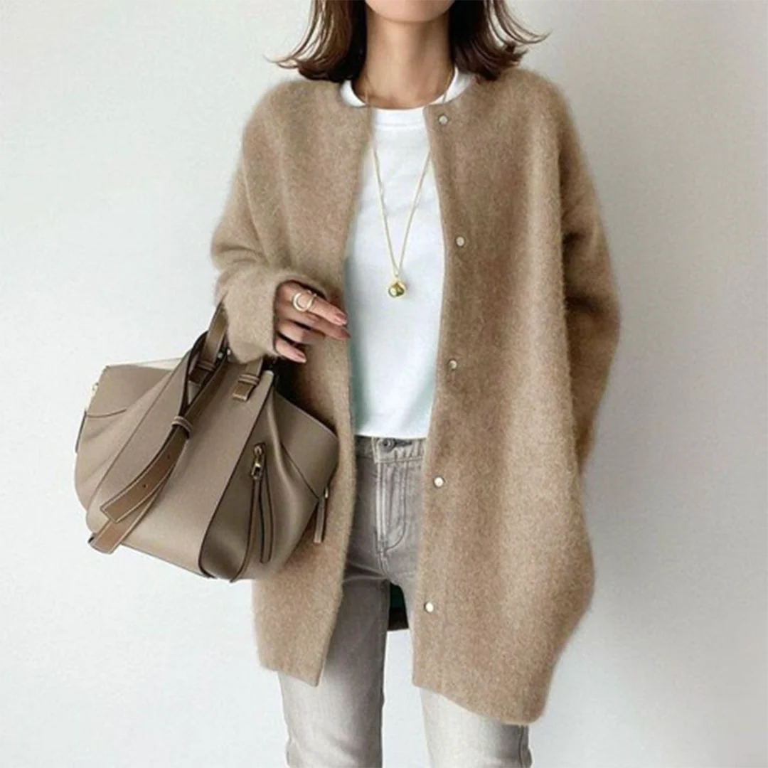 Aureliah | Women’s Soft Long Sleeve Open Front Cardigan