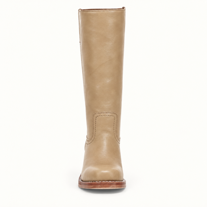 Chic casual boots for women designed with a fashionable block heel