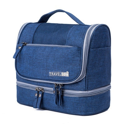Multifunctional travel case and makeup storage pouch packed neatly for luggage accessories