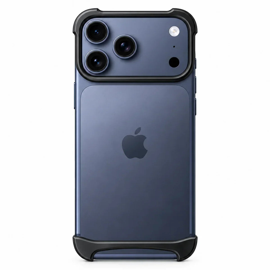 Rose gold metal bumper case highlighting sleek metallic texture