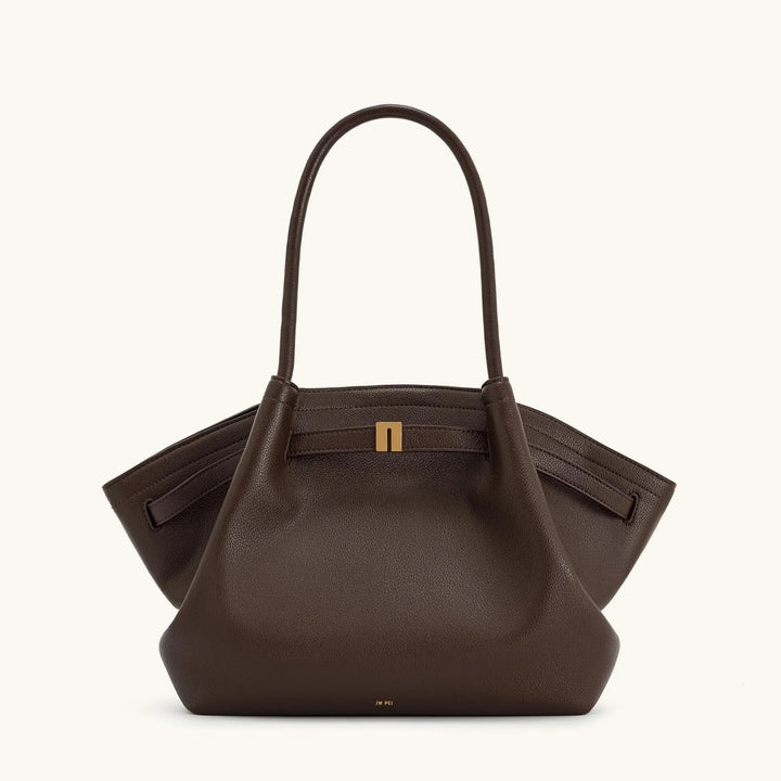 Full view of the fashionable everyday purse ready for daily use