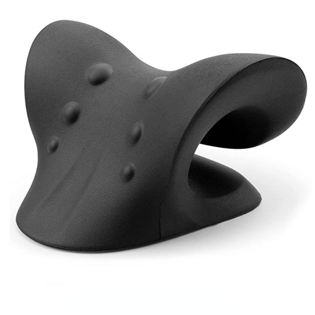Packaging and overview of the unisex ergonomic neck and shoulder relaxer