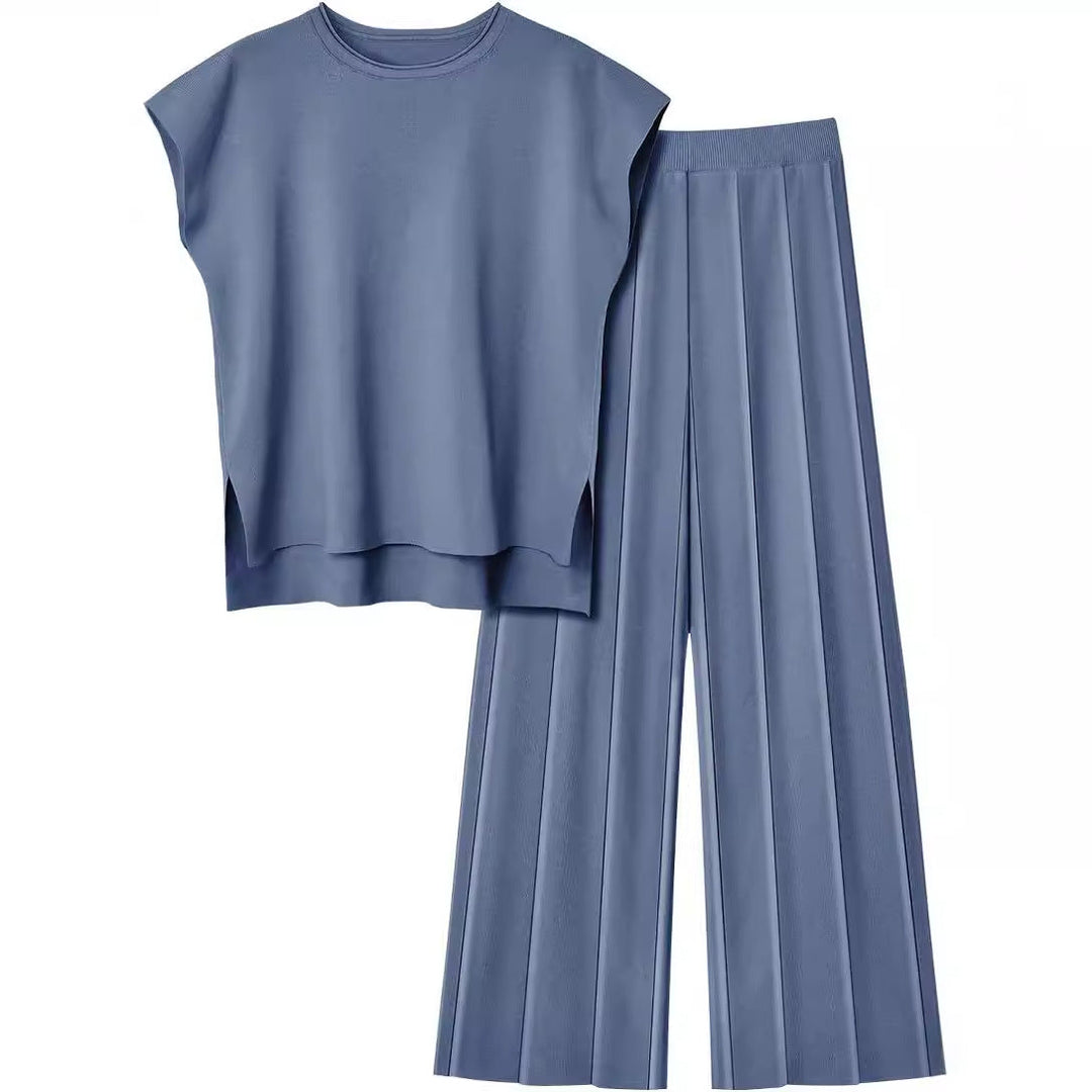 Womens fashion two-piece outfit for comfortable daily wear