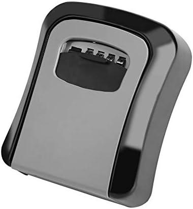Complete home security lock box kit with mounting screws and wall anchors