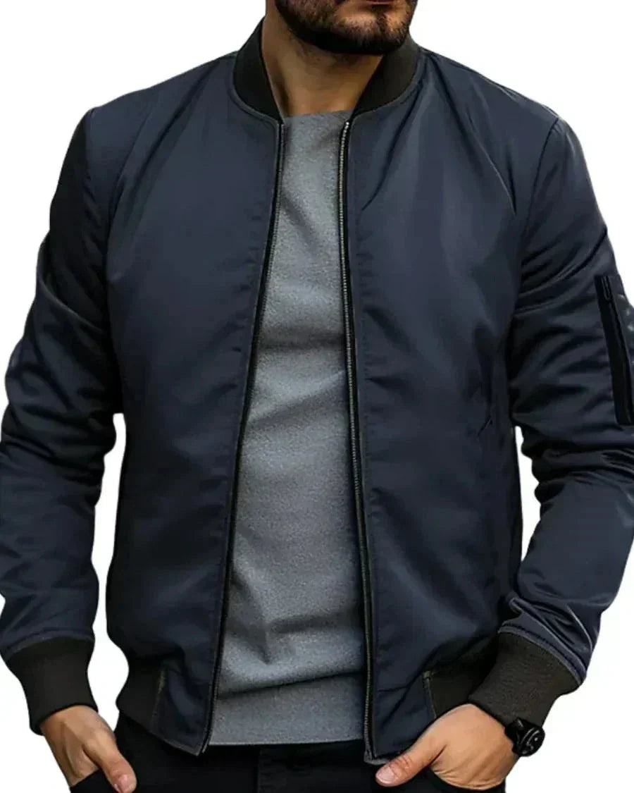 Bridger | Men’s Zip-Up Bomber Jacket