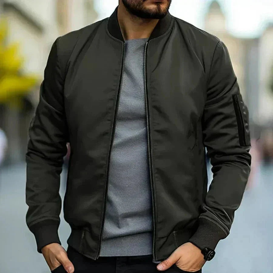 Bridger | Men’s Zip-Up Bomber Jacket