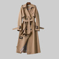 Genevieve | Women’s Double Breasted Belted Trench Coat