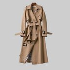 Genevieve | Women’s Double Breasted Belted Trench Coat