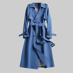 Genevieve | Women’s Double Breasted Belted Trench Coat
