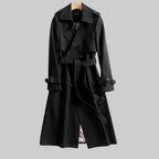 Genevieve | Women’s Double Breasted Belted Trench Coat