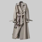 Genevieve | Women’s Double Breasted Belted Trench Coat