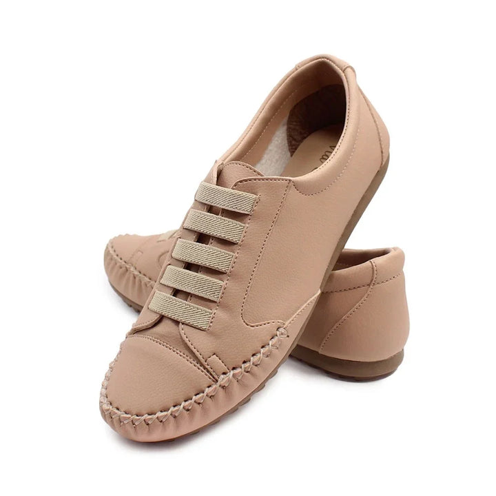 Close-up of lifestyle styling for women's everyday fashion shoes