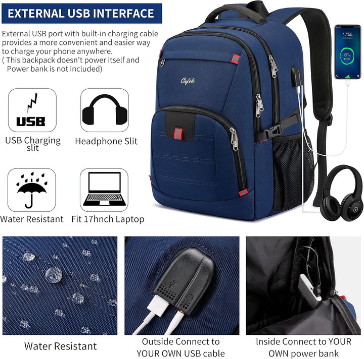 Water-resistant backpack material repelling liquid drops during outdoor use