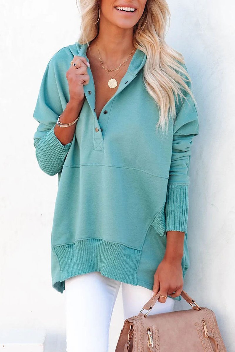 Averie | Women’s Neck Long Sleeve Hoodie