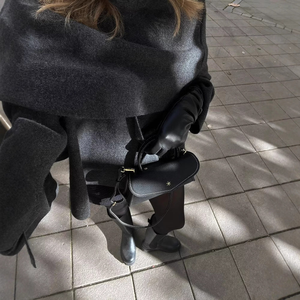 Cozy autumn jacket outerwear designed for women comfort