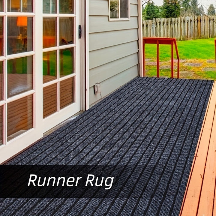 Stylish hallway runner rug designed to resist slipping, perfect for entryways and corridors