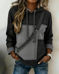 Cercy | Women’s Colorblock Pullover Hoodie