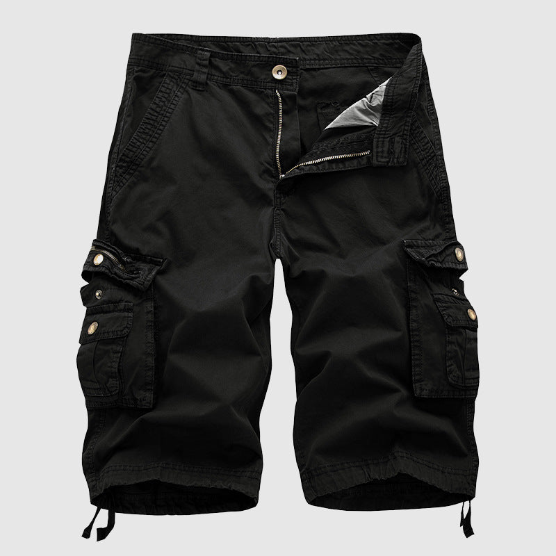Textured fabric close-up of breathable men's outdoor wear shorts