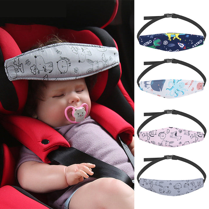 Available color and design options for child car seat headrest