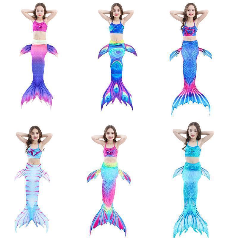 Cute pool party outfit featuring sparkling mermaid scale details