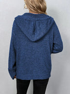 Crela | Women’s Hooded Button Front Cardigan