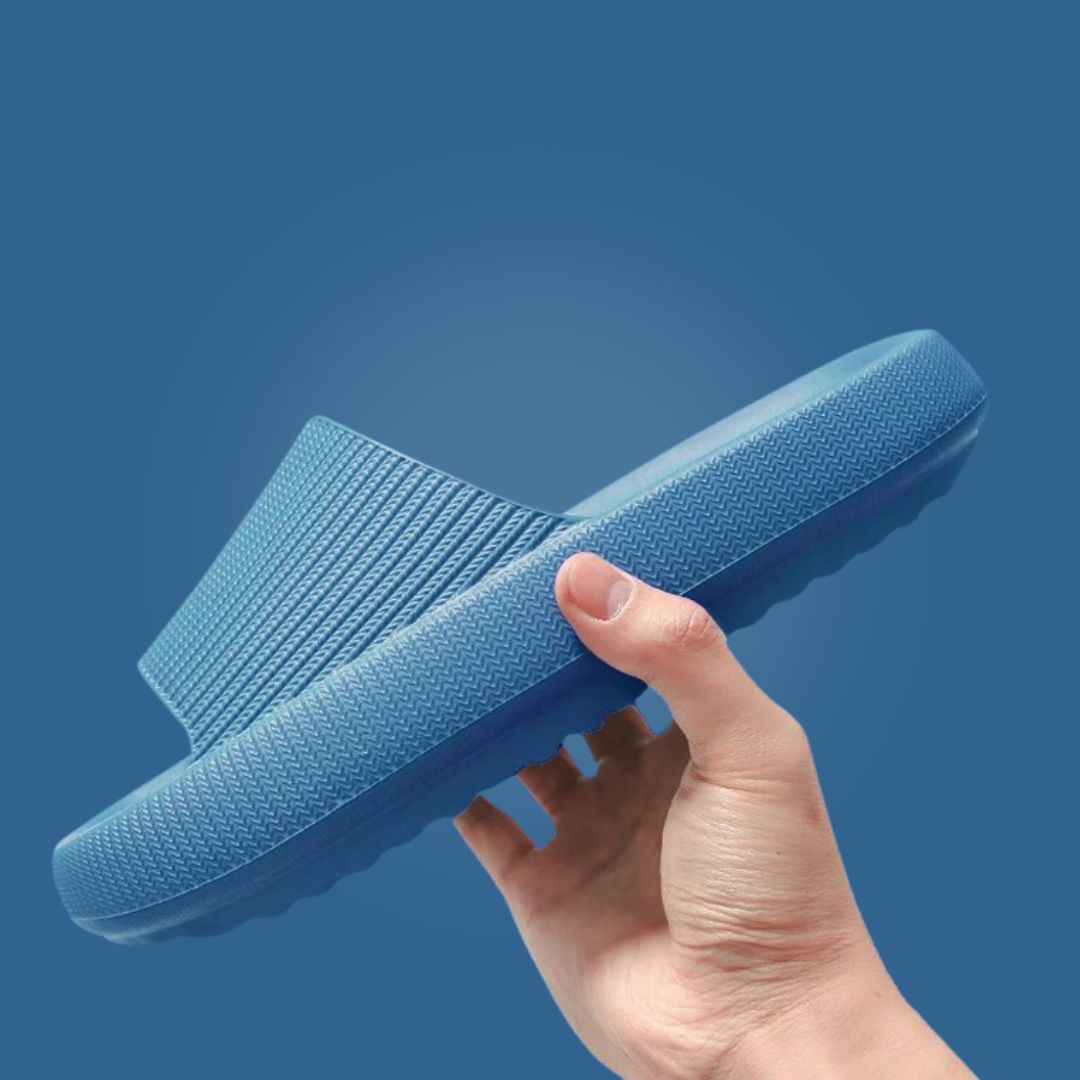 Waterproof shower slides displaying easy to clean smooth textured surface
