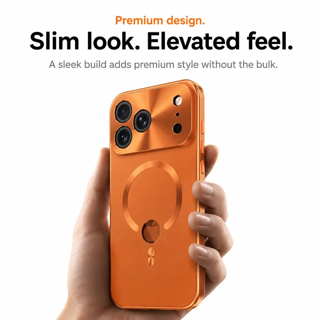 Dual-sided tempered glass privacy case for iPhone