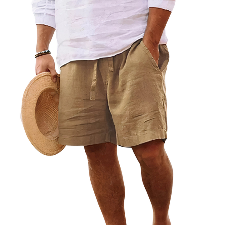 Men's casual wear shorts featuring soft breathable fabric for beach days
