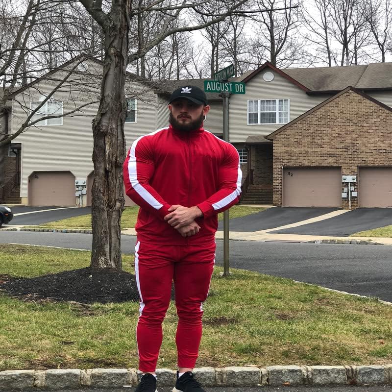 Casual mens tracksuit perfect for travel and leisure