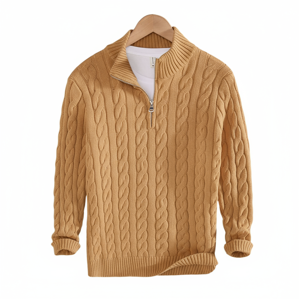 Smart casual mens pullover winter fashion sweater
