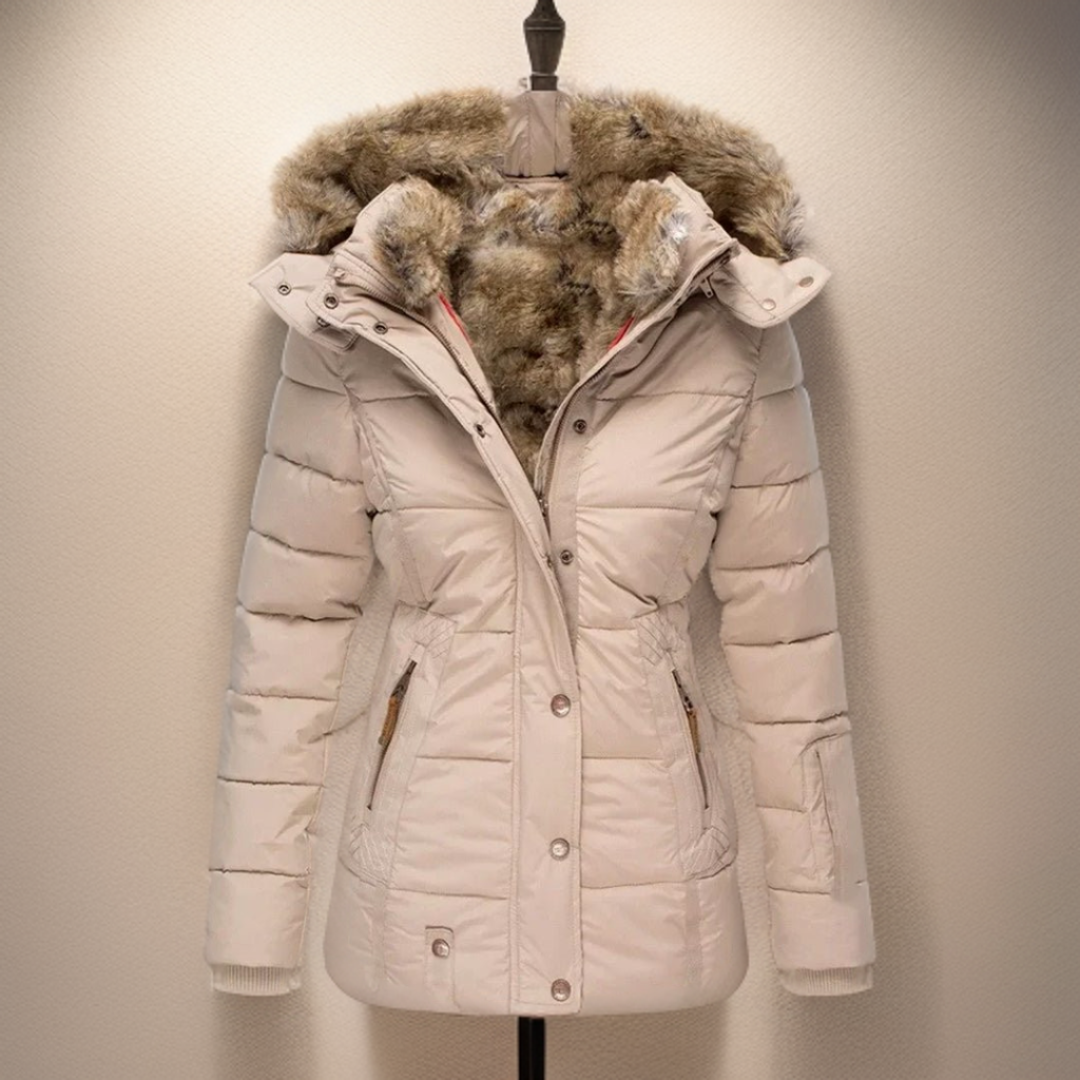 Women's warm winter coat Elodie, comfortable outerwear jacket in fashion apparel