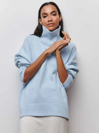 Zarelle | Women’s Oversized Turtleneck Sweater