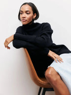 Zarelle | Women’s Oversized Turtleneck Sweater