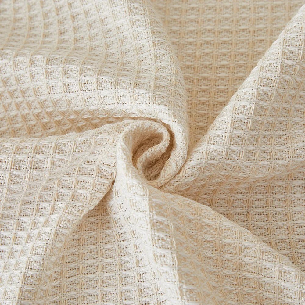 Universal armchair cover showcasing stretchy fabric and snug fit