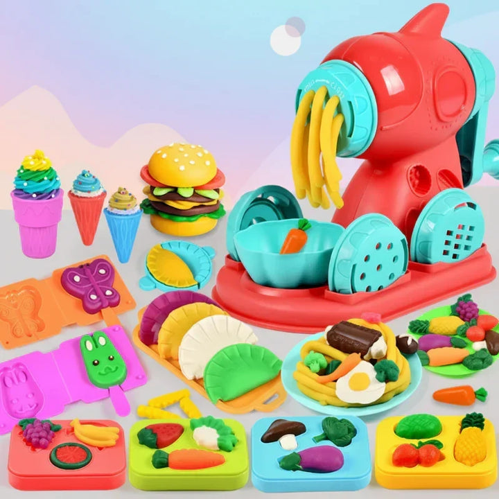 Creative toy art supplies and clay play set for children molding fun